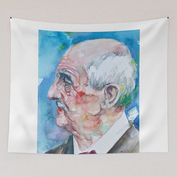 Item preview, ANTON BRUCKNER watercolor portrait .2 designed and sold by lautir.