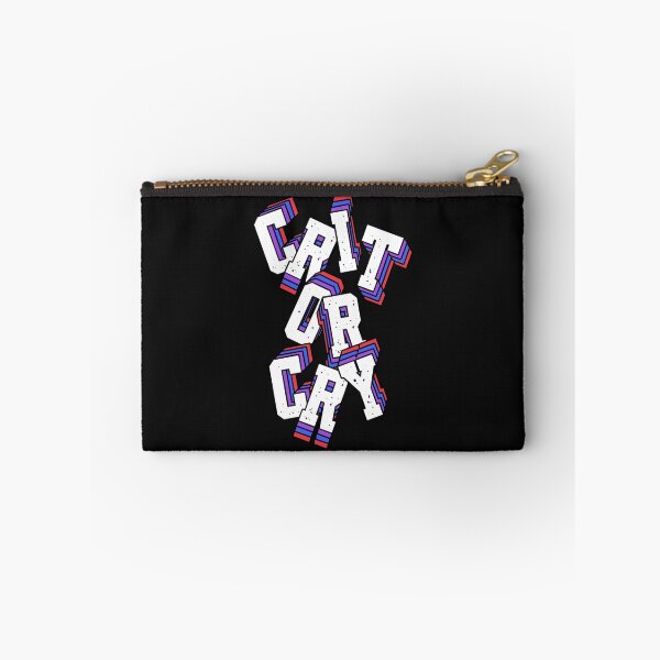 Item preview, Crit or Cry - Distressed 3-D DnD Quote designed and sold by Hobby_Nexus.