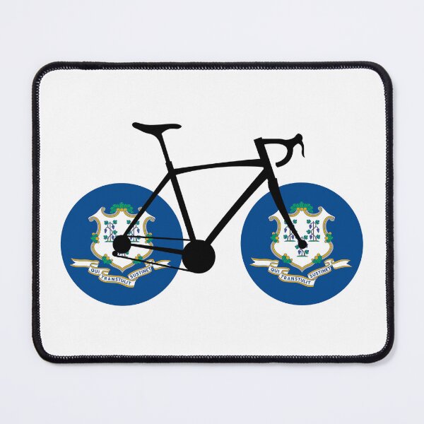 Item preview, Connecticut Flag Cycling designed and sold by Esskay Designs.
