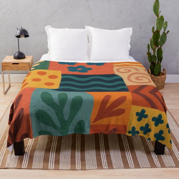 Item preview, Fun Retro Garden Collage Pattern Motif designed and sold by tonymagnerart.