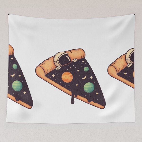 Item preview, Where Pizza Meets the Universe designed and sold by Sadia  Jannat.