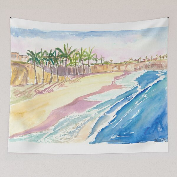 Item preview, Cave Bay Dreamscape in Barbados, Antilles designed and sold by artshop77.
