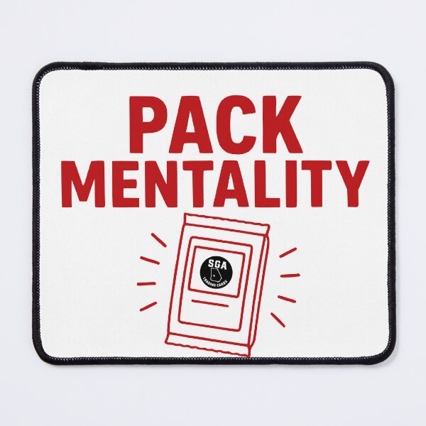 Item preview, Pack Mentality – Sports Card Collector Design designed and sold by BackstopAndCo.