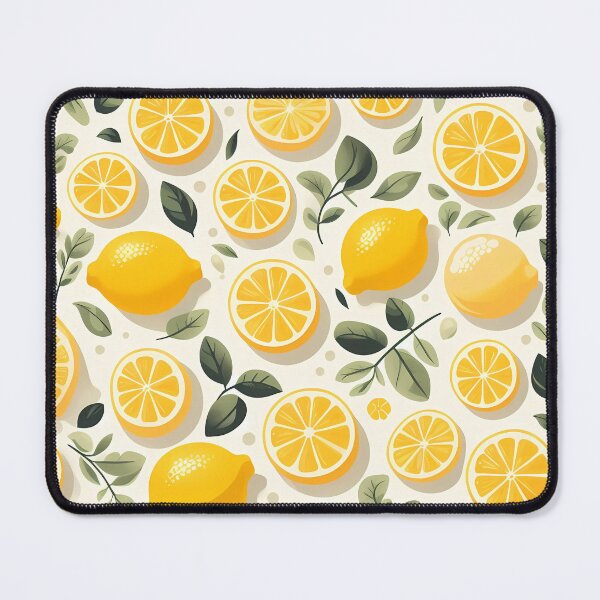 Item preview, Fresh Lemon Pattern – Summer Citrus Vibes designed and sold by Coffee Lifestyle.