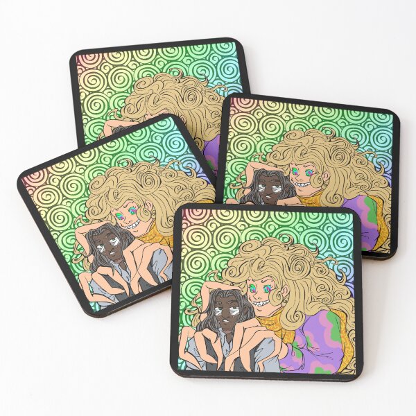 Item preview, Jon & Micheal - Rainbow Swirls designed and sold by AstralRavens.
