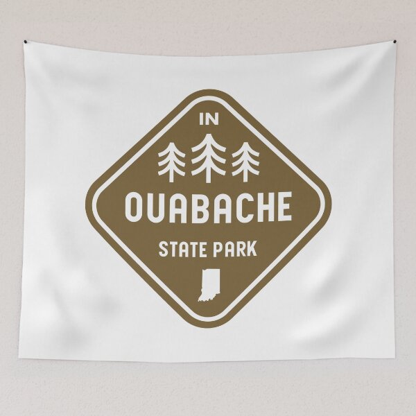 Item preview, Ouabache State Park Indiana Rhombus designed and sold by bivenart.