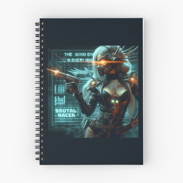 Item preview, Cyberpunk Lady Masked Warrior designed and sold by Voodoo Store Paranormal Collections.