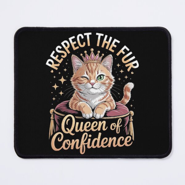 Item preview, Queen of Confidence – Sassy Cat Design for Empowered Women & Cat Lovers designed and sold by love3617.