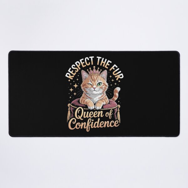 Item preview, Queen of Confidence – Sassy Cat Design for Empowered Women & Cat Lovers designed and sold by love3617.