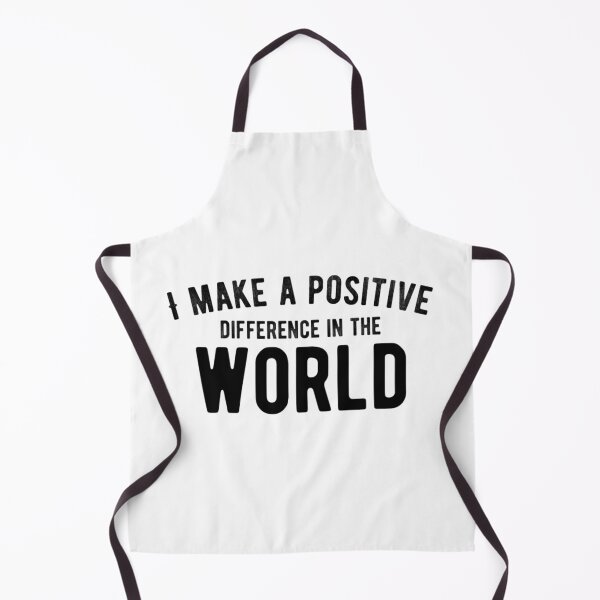 Item preview, I Make a Positive Difference in the World – Affirmation – Impactful Motivational Design designed and sold by Camila Ardila.