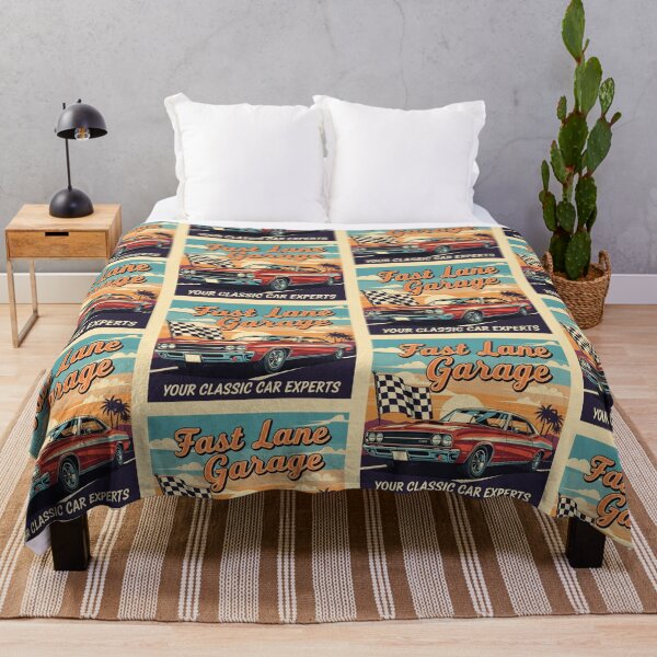 Item preview, Fast lane garage classic car designed and sold by Design your dreams.