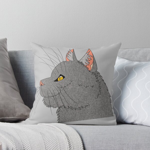 Item preview, Gray Cat Face Profile  designed and sold by mizdarknezz3.