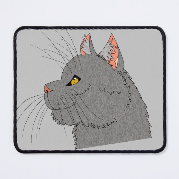 Item preview, Gray Cat Face Profile designed and sold by mizdarknezz3.