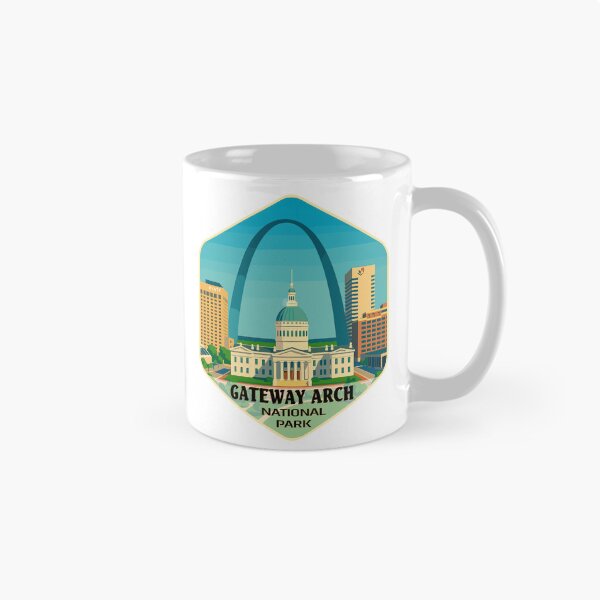 Item preview, Gateway Arch National Park Retro Sticker designed and sold by Ismeal Von.