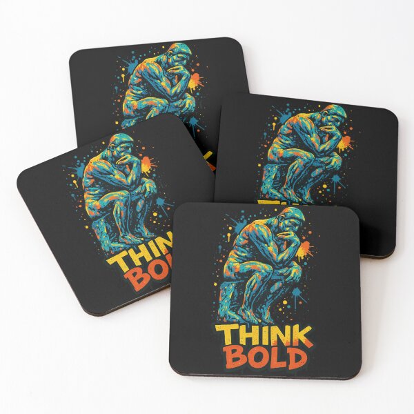 Item preview, “Think Bold"- Graffiti The Thinker designed and sold by Kampendesigns.
