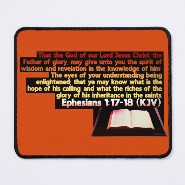 Item preview, Ephesians 1:17-18 KJV designed and sold by IddotheProphet.
