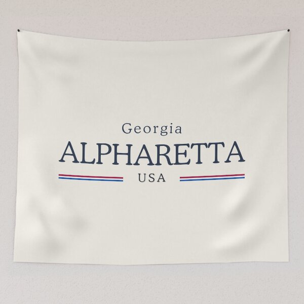 Item preview, Alpharetta Georgia Heritage – Classic Cream designed and sold by buglevel.