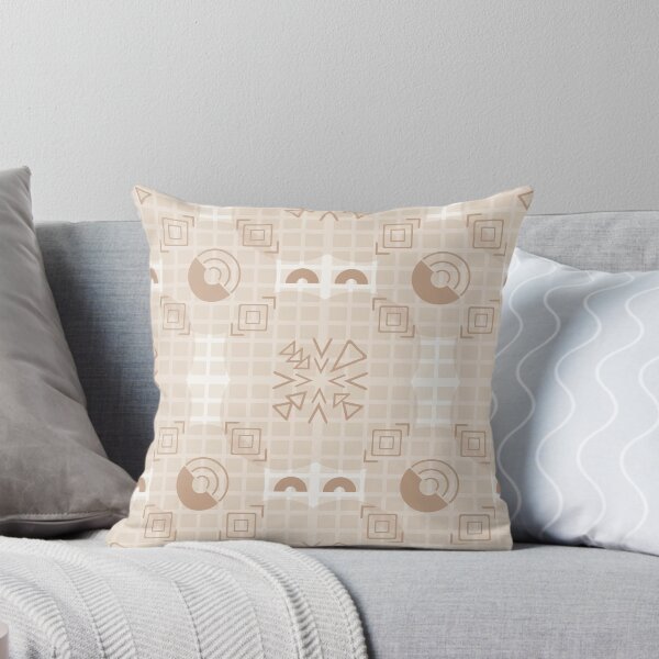 Artikelvorschau, Minimalistisches Boho-Nahtloses Muster in Sandbeige entworfen und verkauft von zephstudoartist.