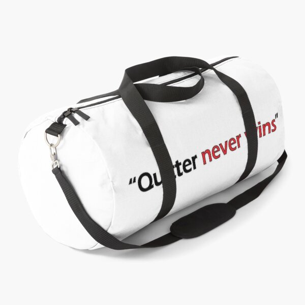 Item preview, "QUITTER NEVER WINS" designed and sold by Positive Mindzet!.