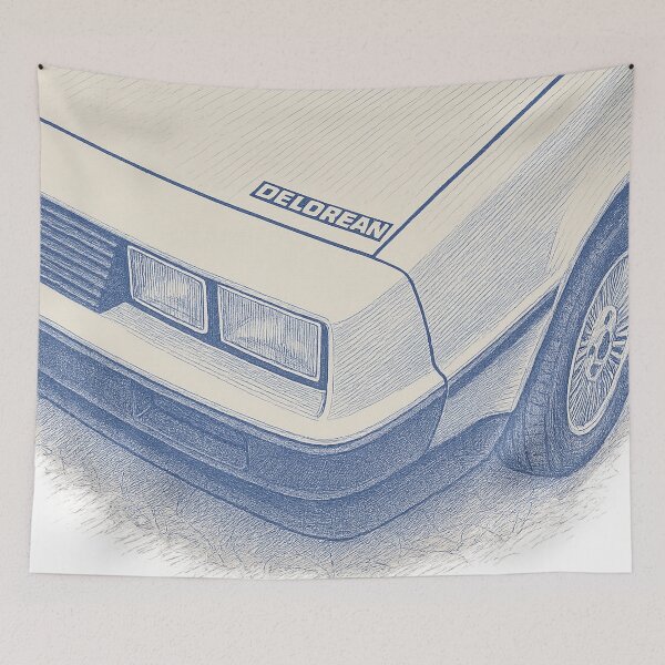 Item preview, DeLorean Corner (biro) designed and sold by opul.
