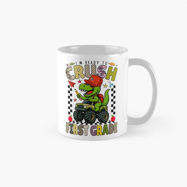 Item preview, I’m Ready To Crush First Grade Dinosaur Monster Truck Back To School Design designed and sold by tigger shop.