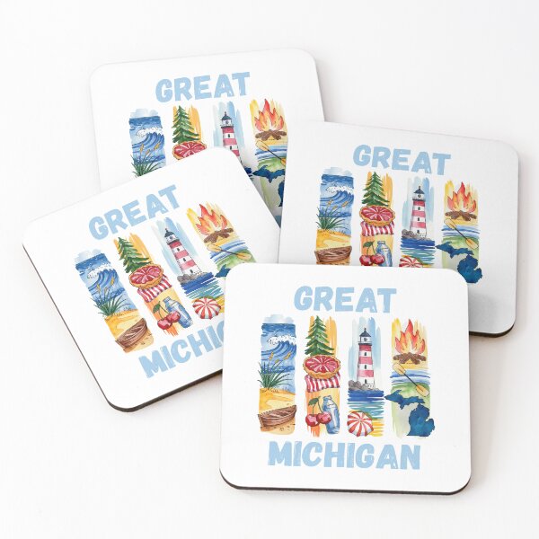 Item preview, Great Michigan – lakeside pride & pure Michigan design designed and sold by CleanDecor.