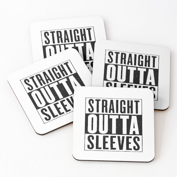 Item preview, Straight Outta Sleeves – Funny Sports Card Collector Design designed and sold by BackstopAndCo.