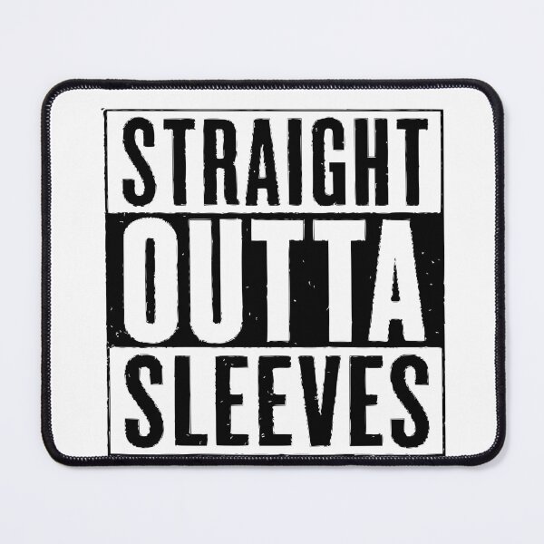 Item preview, Straight Outta Sleeves – Funny Sports Card Collector Design designed and sold by BackstopAndCo.