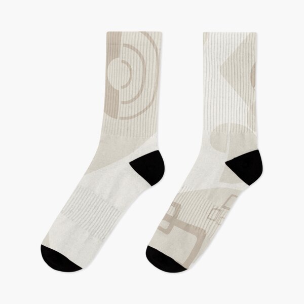 Item preview, Neutral Boho Minimal Geometric Seamless Pattern in Soft Mocha & Ivory Cream designed and sold by zephstudoartist.
