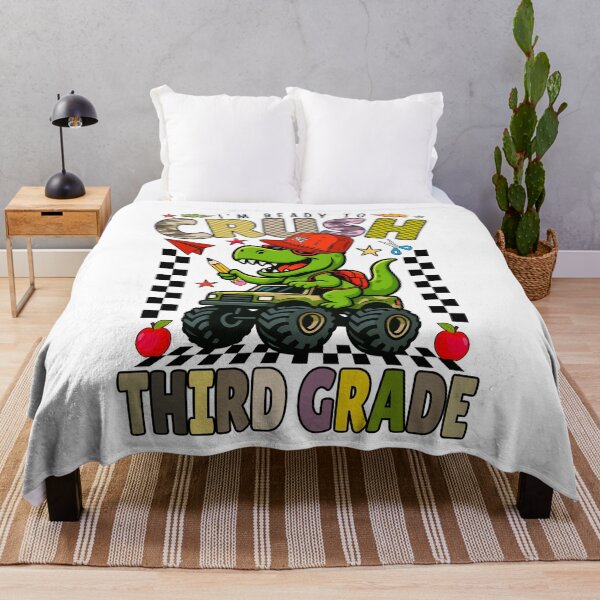 Item preview, I’m Ready To Crush Third Grade Dinosaur Monster Truck Fun Back To School Design designed and sold by tigger shop.