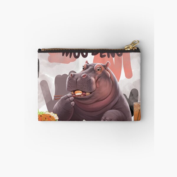 Item preview, Moo Deng the Munchin' Baby Hippo – Certified Snack Expert designed and sold by AlienTechs.