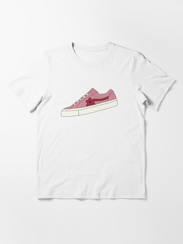pink converse shirt