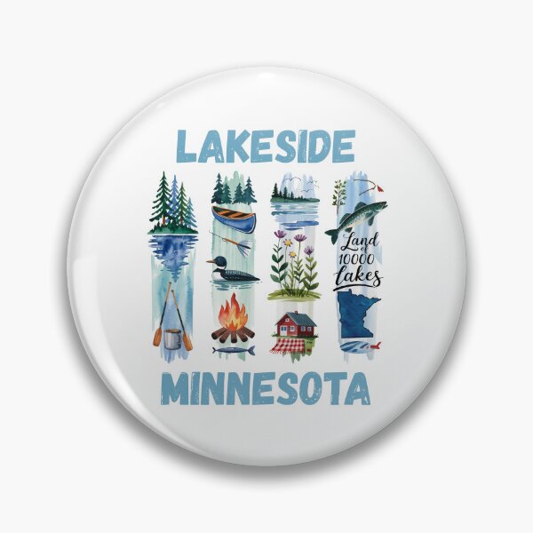 Item preview, Lakeside Minnesota – land of 10,000 lakes outdoor pride design designed and sold by CleanDecor.