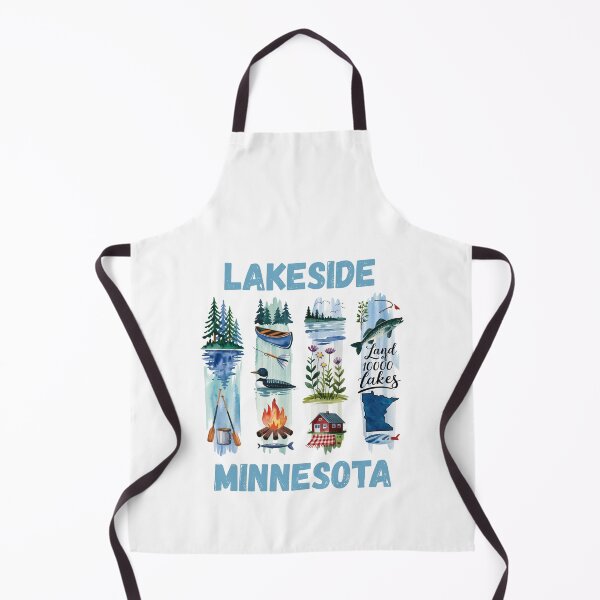 Item preview, Lakeside Minnesota – land of 10,000 lakes outdoor pride design designed and sold by CleanDecor.