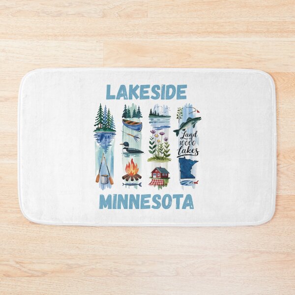 Item preview, Lakeside Minnesota – land of 10,000 lakes outdoor pride design designed and sold by CleanDecor.