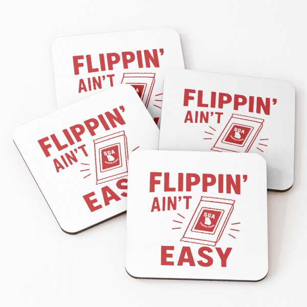 Item preview, Flippin’ Ain’t Easy – Sports Card Hustler Design designed and sold by BackstopAndCo.