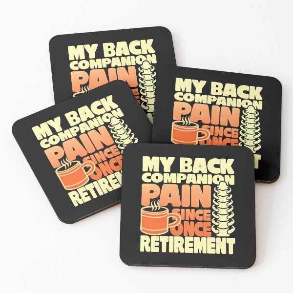 Item preview, Back Pain – My Daily Companion Since Retirement designed and sold by SignumShop.