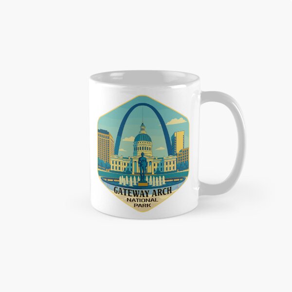 Item preview, Gateway Arch National Park Retro Sticker designed and sold by Ismeal Von.