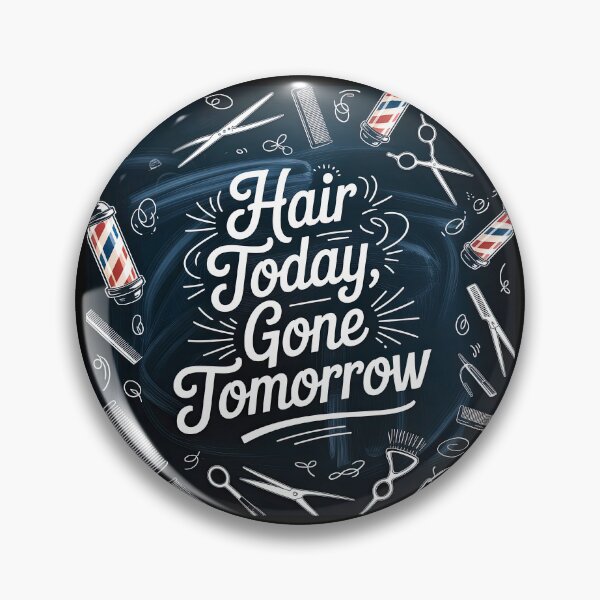 Item preview, Hair Today, Gone Tomorrow – A Barber’s Cut of Humor designed and sold by ForeverPrintsOK.