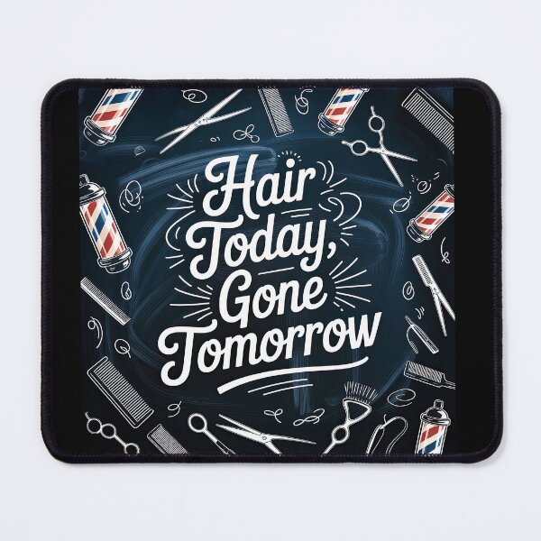 Item preview, Hair Today, Gone Tomorrow – A Barber’s Cut of Humor designed and sold by ForeverPrintsOK.
