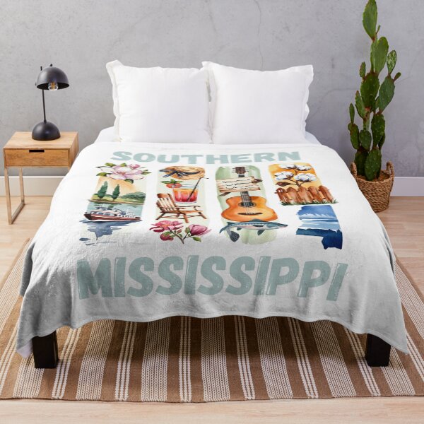 Item preview, Southern Mississippi – hospitality & magnolia state pride design designed and sold by CleanDecor.