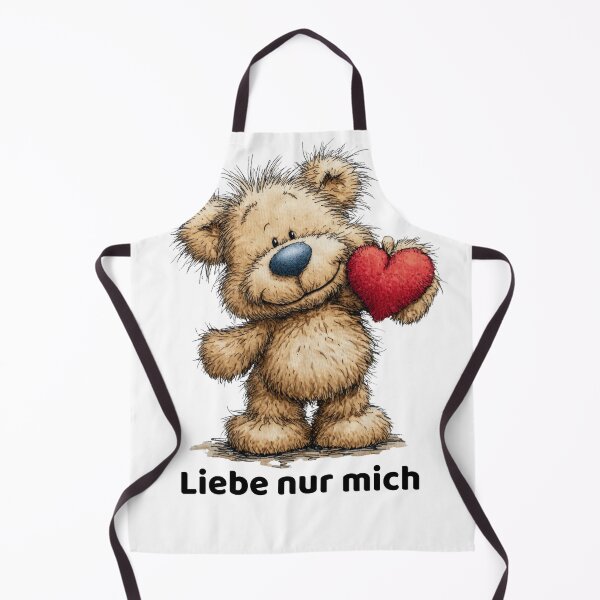 Item preview, Liebe nur mich – Süßer Bär mit Herz designed and sold by OskArt design.
