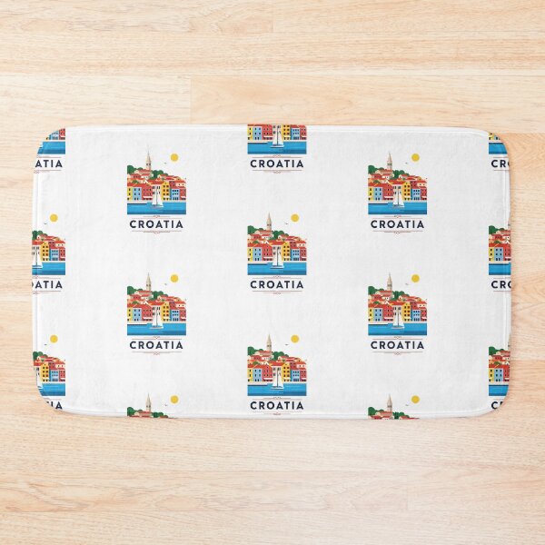 Item preview, Croatia (Country Collection) designed and sold by HeartbeatPrint.