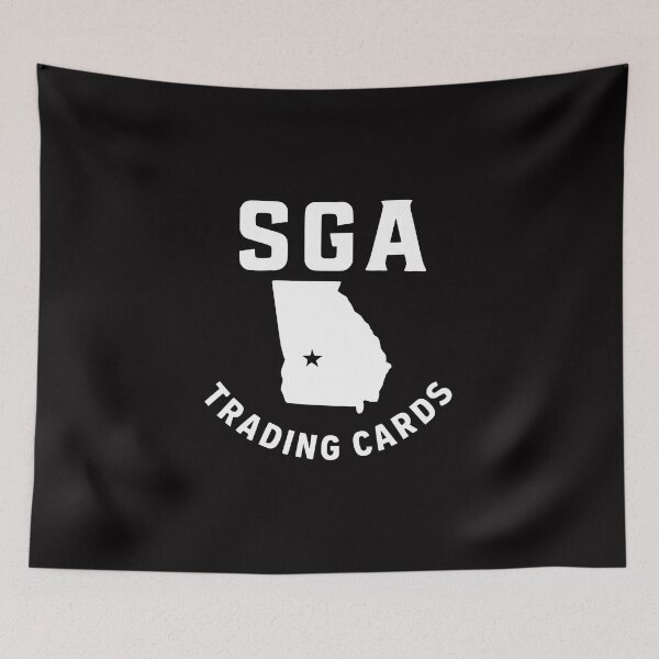 Item preview, SGA Trading Cards Logo – Clean Monochrome Collector Design designed and sold by BackstopAndCo.
