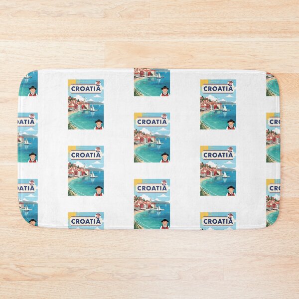 Item preview, Croatia (Country Collection) designed and sold by HeartbeatPrint.