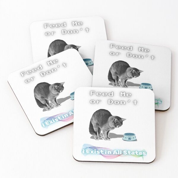 Item preview, Schrödinger’s Cat Quantum Humor designed and sold by E20STUDIO.
