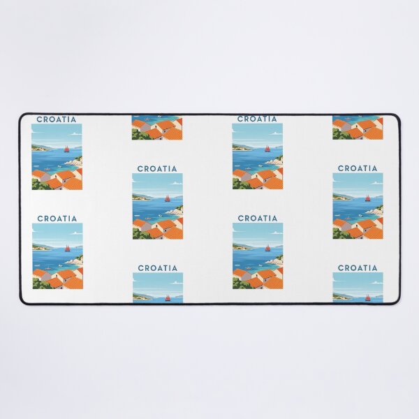 Item preview, Croatia (Country Collection) designed and sold by HeartbeatPrint.