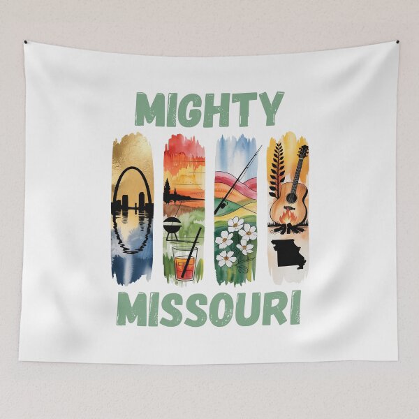 Item preview, Mighty Missouri – show me state pride & river heritage designed and sold by CleanDecor.