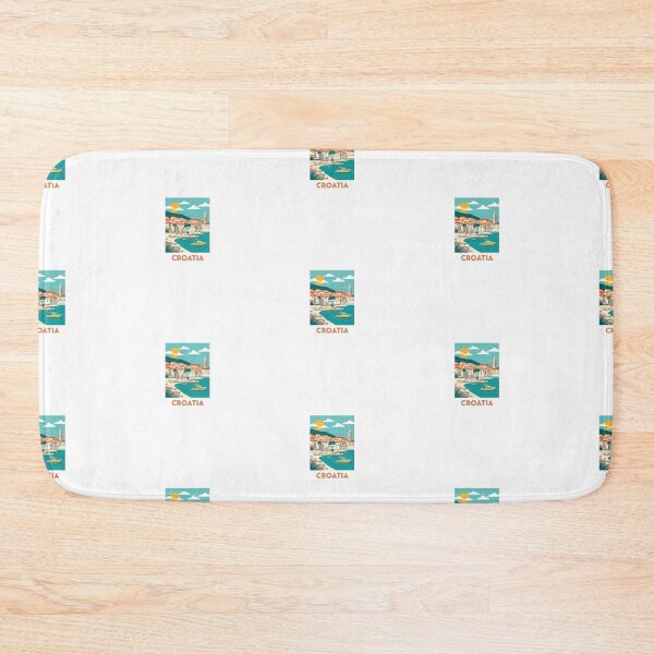 Item preview, Croatia (Country Collection) designed and sold by HeartbeatPrint.