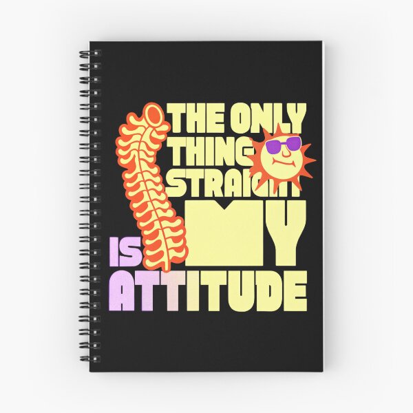 Item preview, The Only Thing Straight Is My Attitude designed and sold by SignumShop.